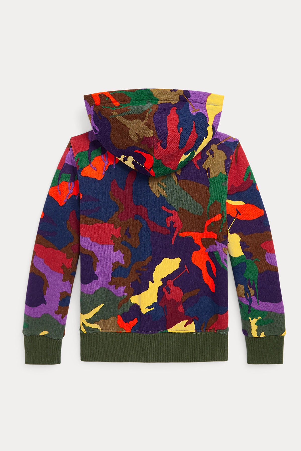 Polo Ralph Lauren Kids 2-4 Yaş Erkek Çocuk Kamuflaj Desenli Sweatshirt Ceket-Libas Trendy Fashion Store