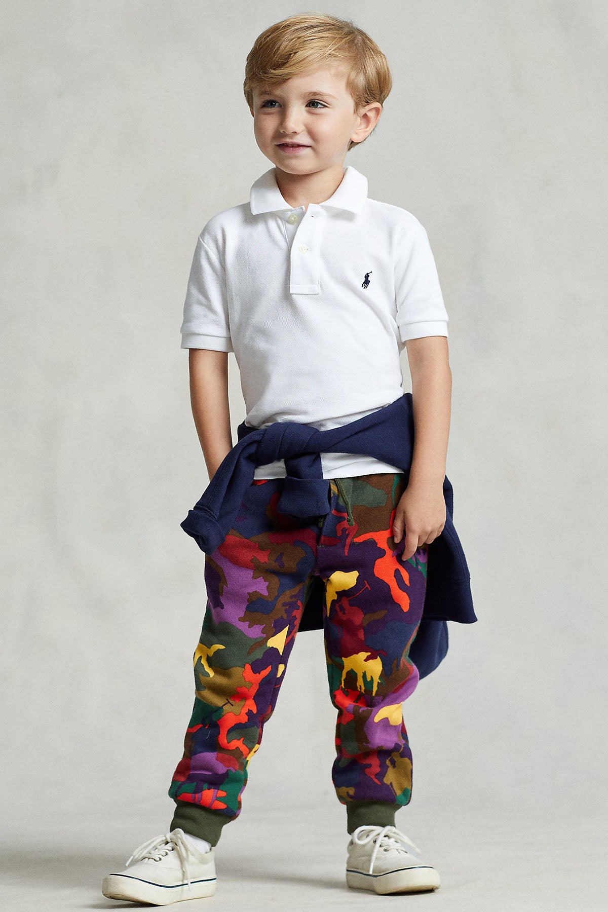 Polo Ralph Lauren Kids 2-3 Yaş Erkek Çocuk Kamuflaj Desenli Eşofman Altı-Libas Trendy Fashion Store