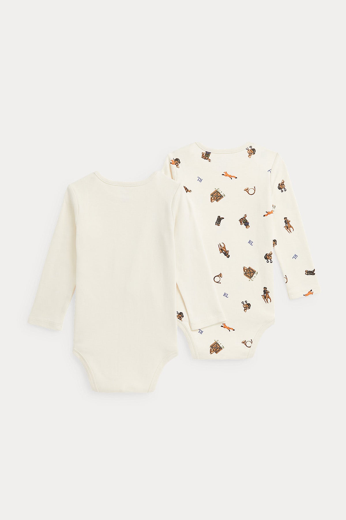 Polo Ralph Lauren Kids 3-6 Aylık Erkek Bebek Polo Bear Tulum Set-Libas Trendy Fashion Store