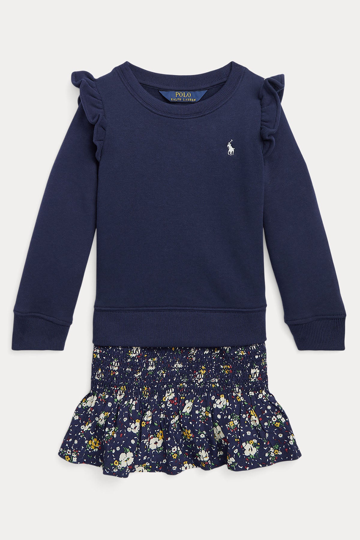 Polo Ralph Lauren Kids 2-4 Yaş Kız Çocuk Sweatshirt Elbise-Libas Trendy Fashion Store