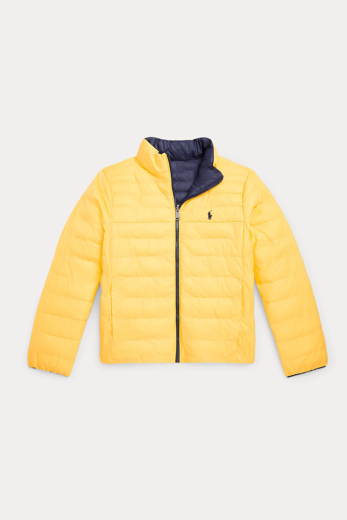Polo Ralph Lauren Kids S-L Beden Unisex Çift Taraflı Puffer Mont-Libas Trendy Fashion Store