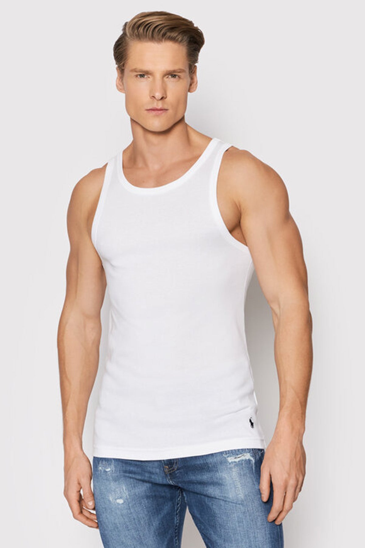 Polo Ralph Lauren 2'li Paket Kolsuz T-shirt-Libas Trendy Fashion Store