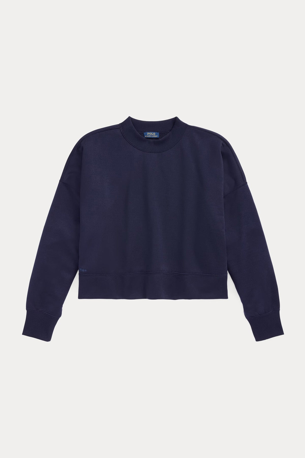 Polo Ralph Lauren Geniş Kesim Crop Sweatshirt-Libas Trendy Fashion Store