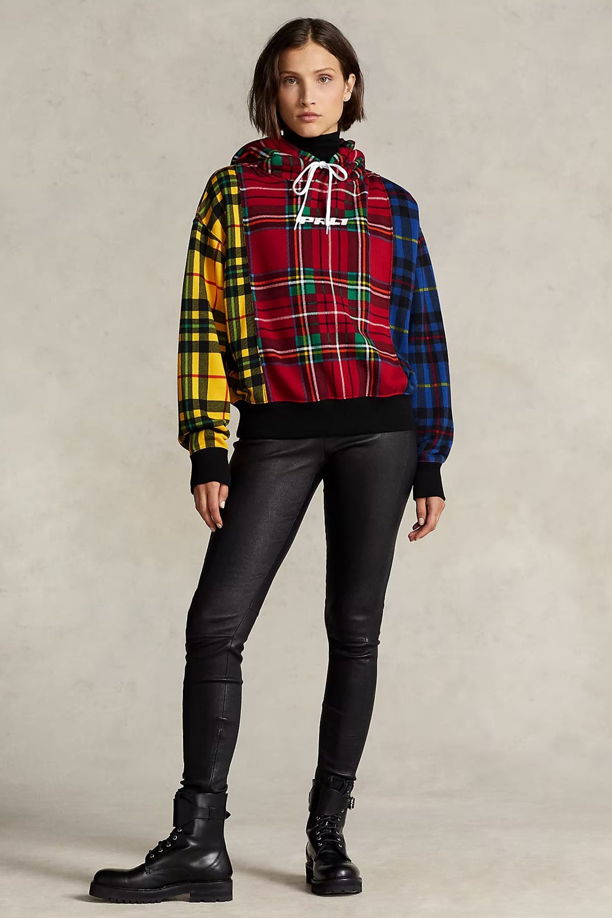 Polo Ralph Lauren Ekoseli Kapüşonlu Sweatshirt-Libas Trendy Fashion Store