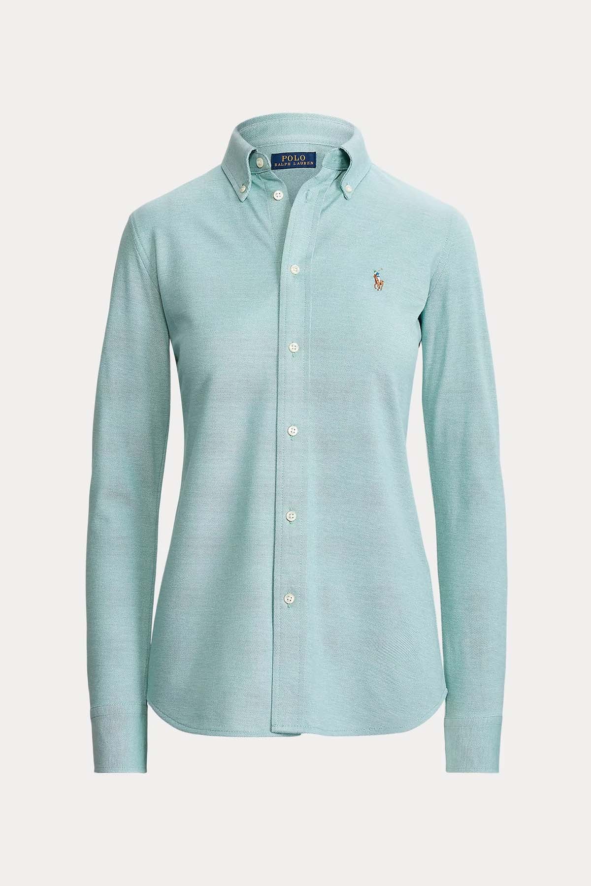 Polo Ralph Lauren Custom Fit Knit Oxford Gömlek-Libas Trendy Fashion Store