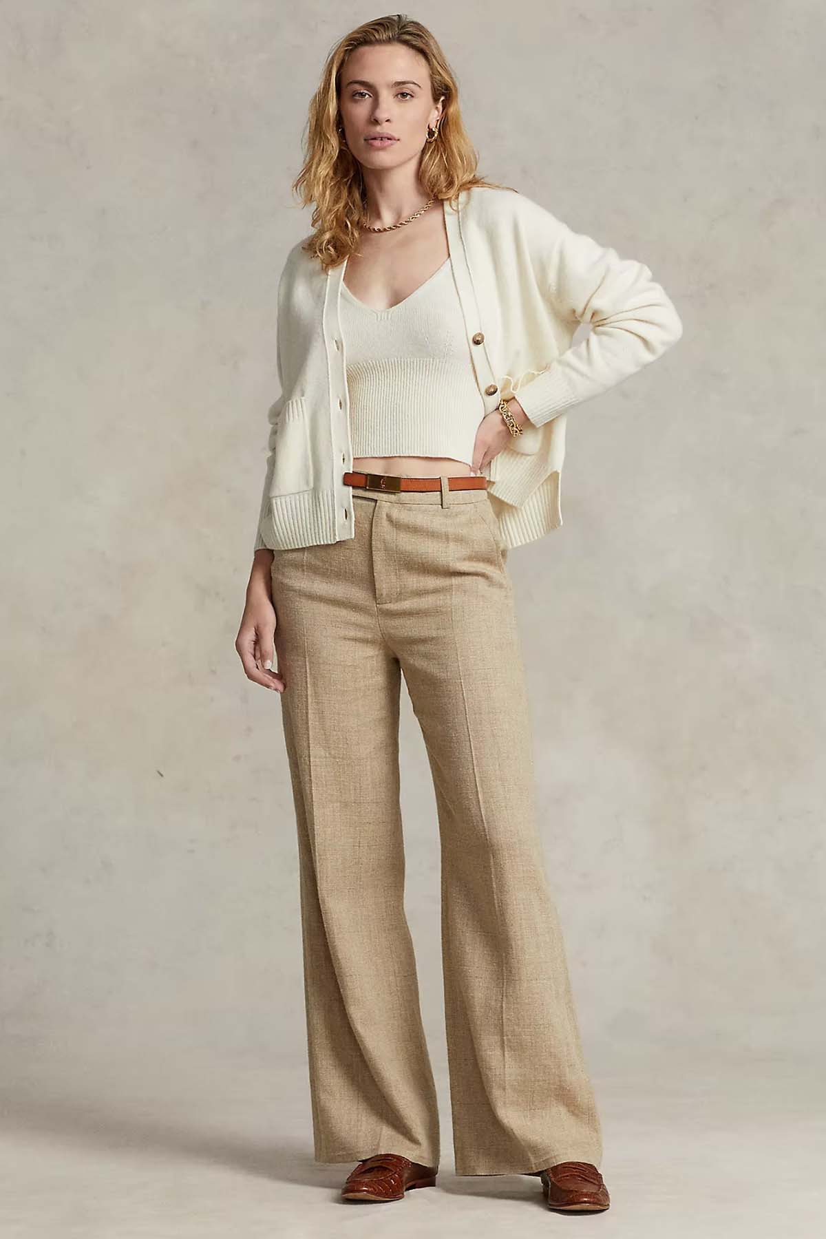 Polo Ralph Lauren Kaşmirli Yün Triko Ceket-Libas Trendy Fashion Store