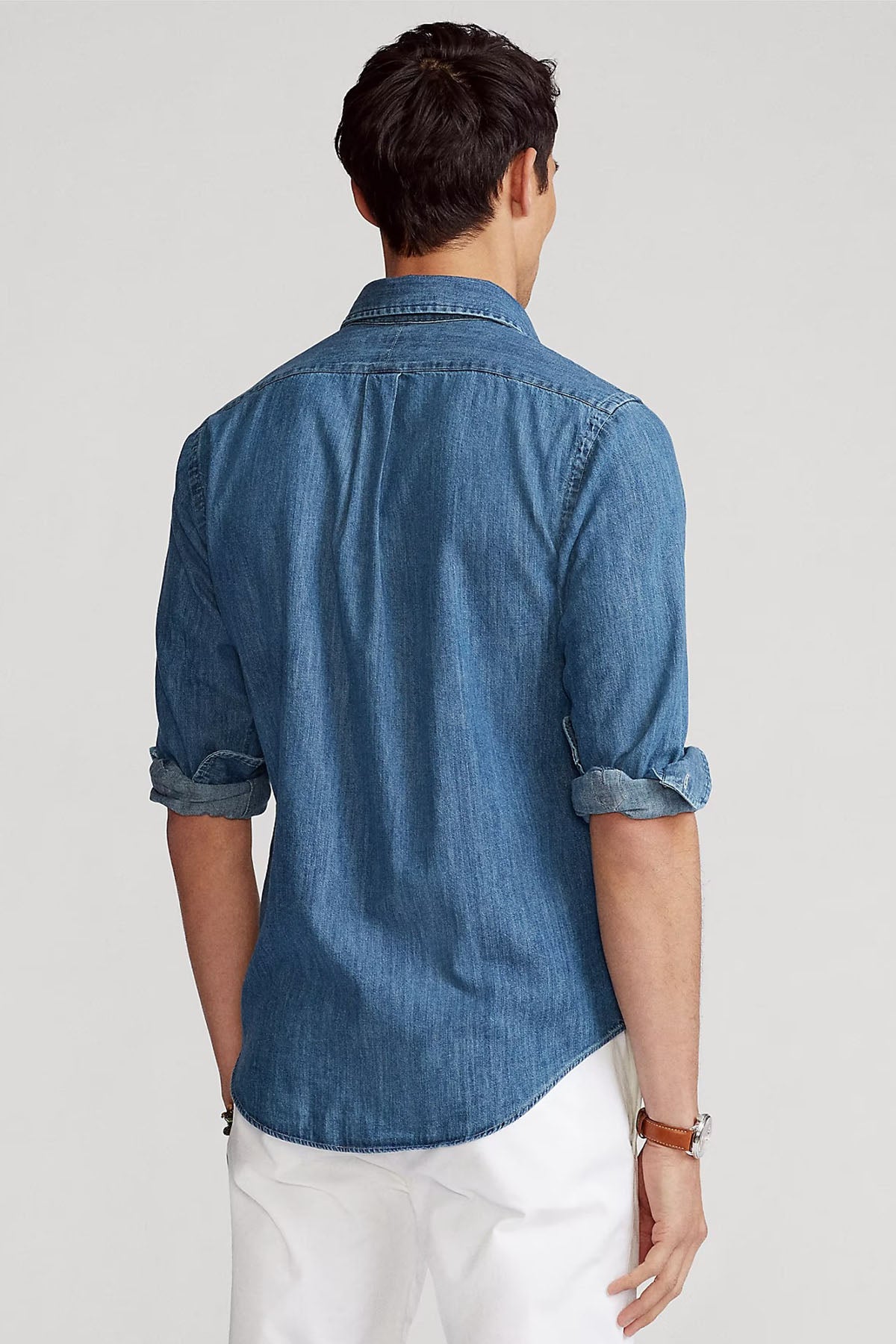 Polo Ralph Lauren Custom Fit Denim Gömlek-Libas Trendy Fashion Store