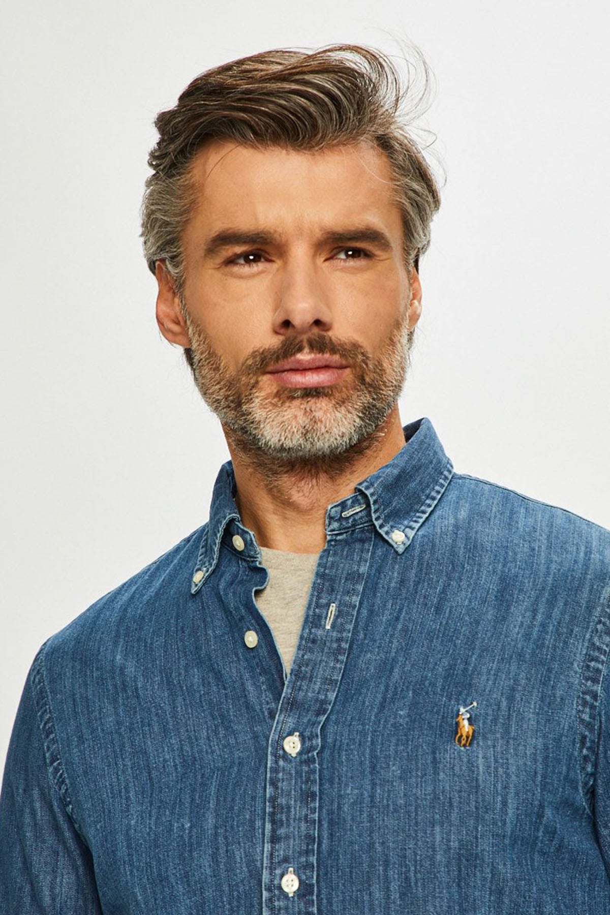 Polo Ralph Lauren Slim Fit Denim Gömlek-Libas Trendy Fashion Store