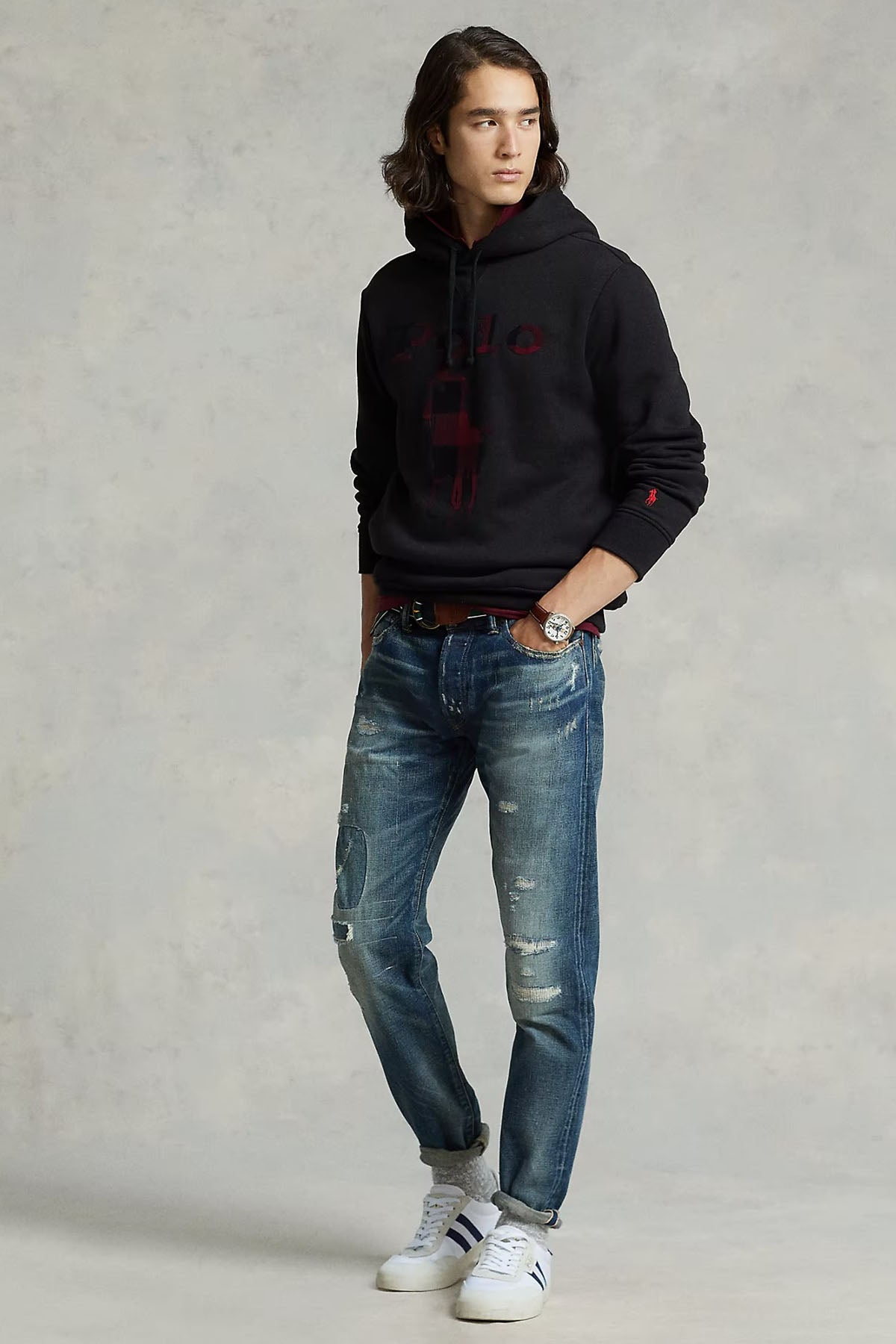 Polo Ralph Lauren Big Pony Logolu Kapüşonlu Sweatshirt-Libas Trendy Fashion Store