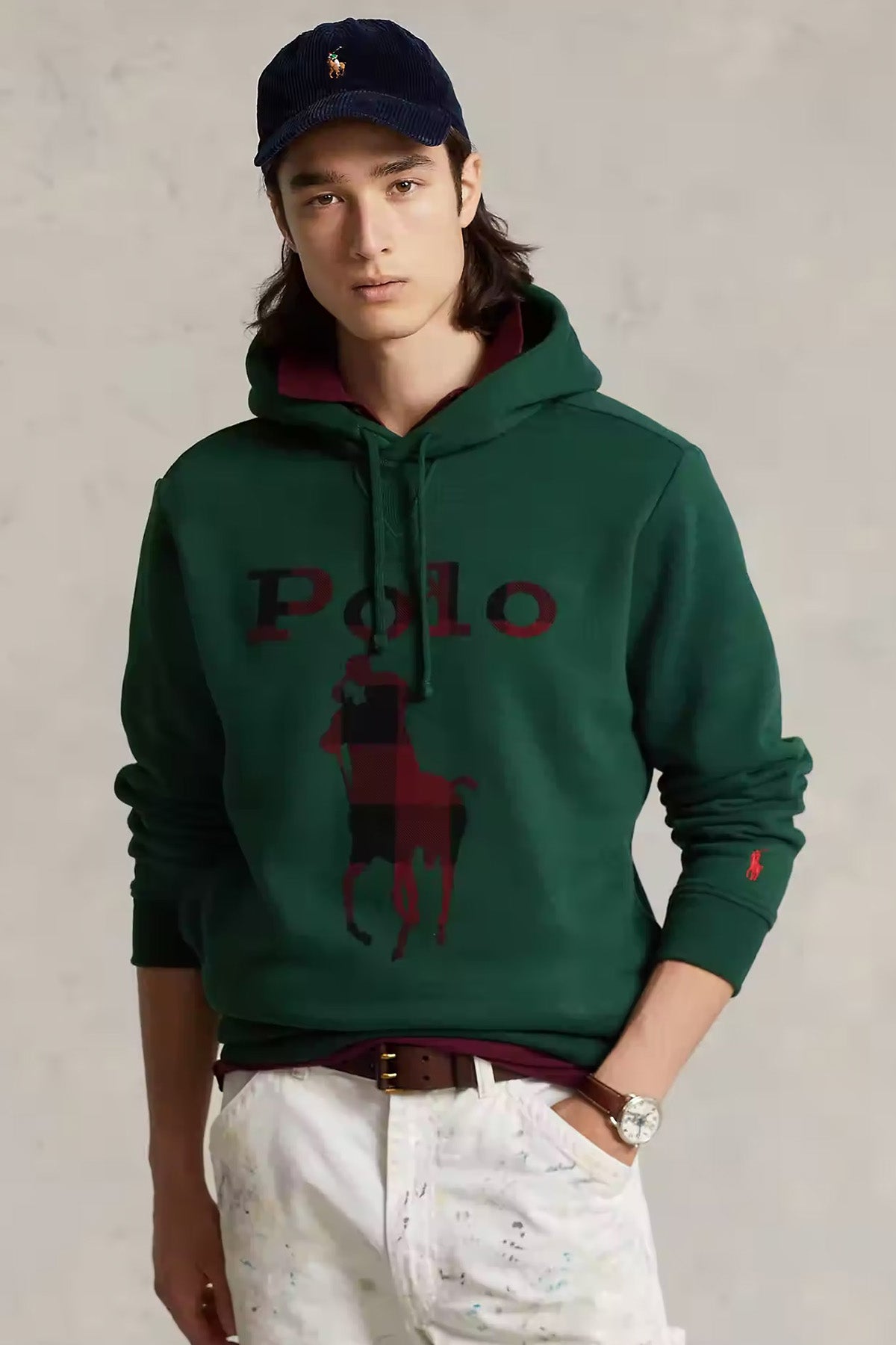 Polo Ralph Lauren Big Pony Logolu Kapüşonlu Sweatshirt-Libas Trendy Fashion Store