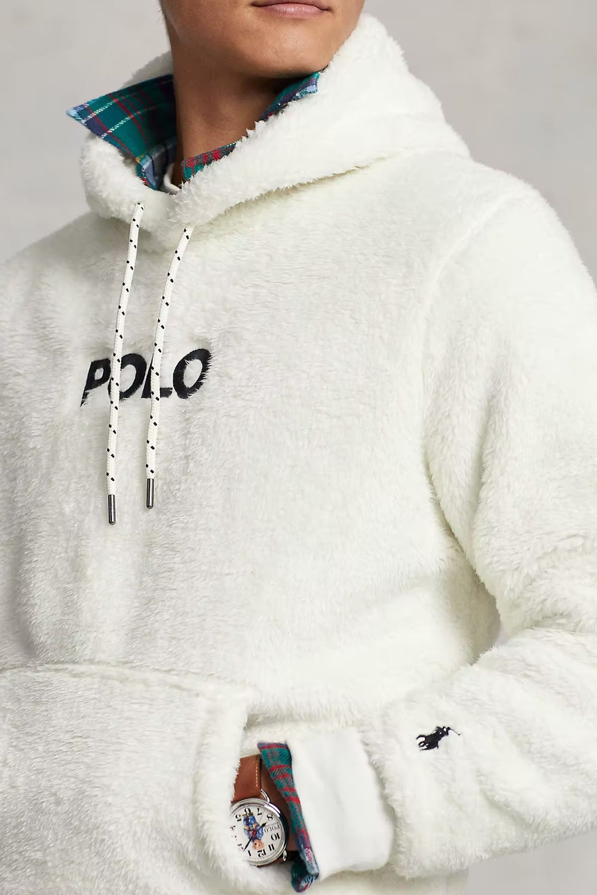 Polo Ralph Lauren Kapüşonlu Peluş Logo Sweatshirt-Libas Trendy Fashion Store