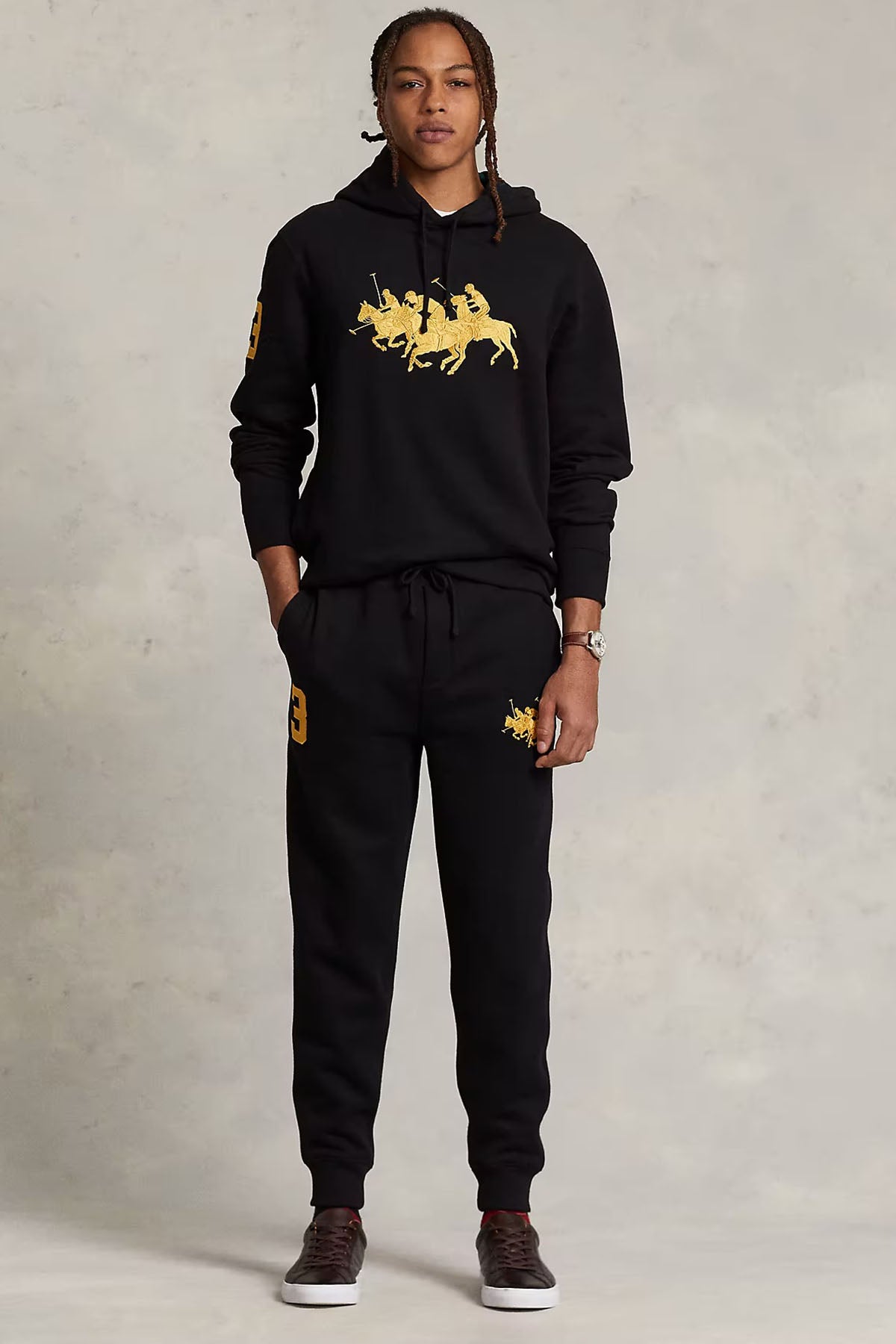 Polo Ralph Lauren Triple Pony Kapüşonlu Sweatshirt-Libas Trendy Fashion Store