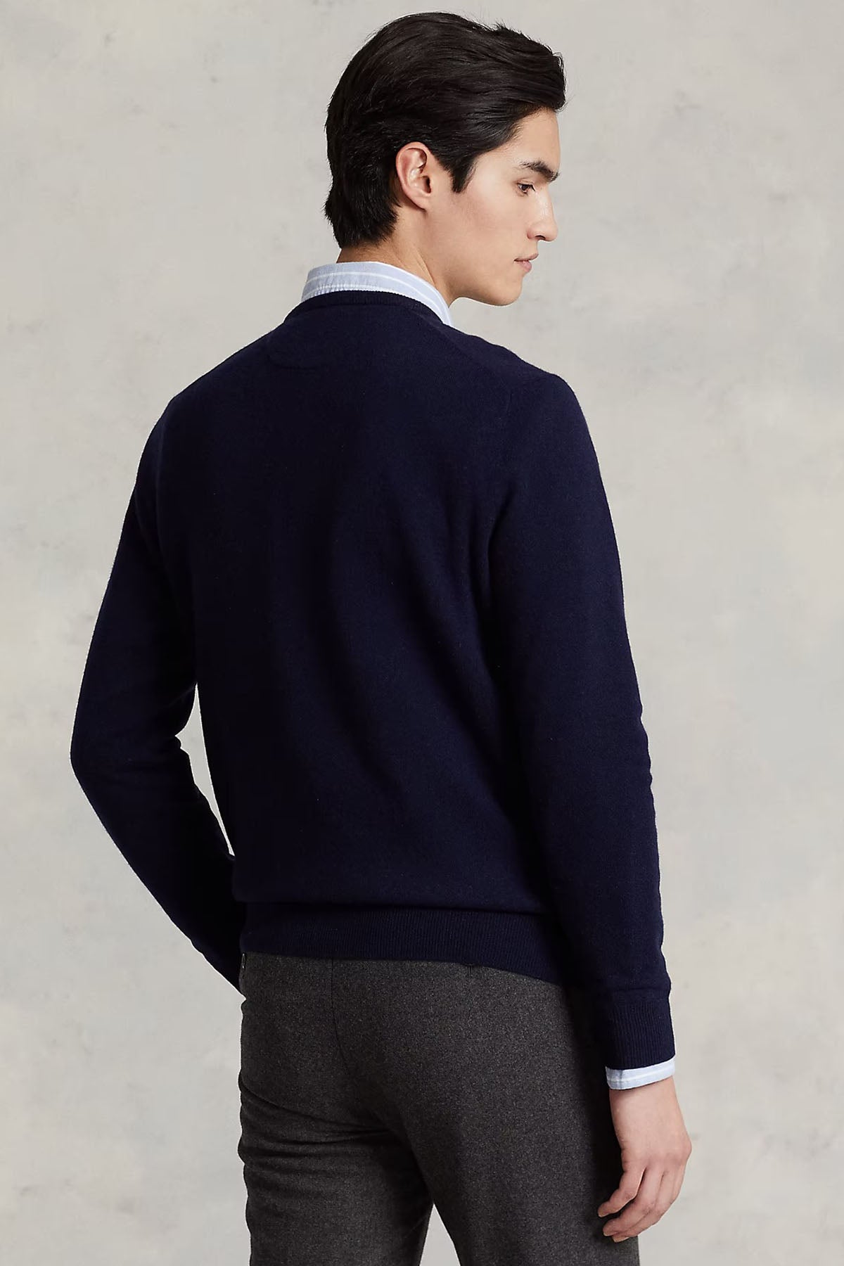 Polo Ralph Lauren Yuvarlak Yaka Yün Triko-Libas Trendy Fashion Store