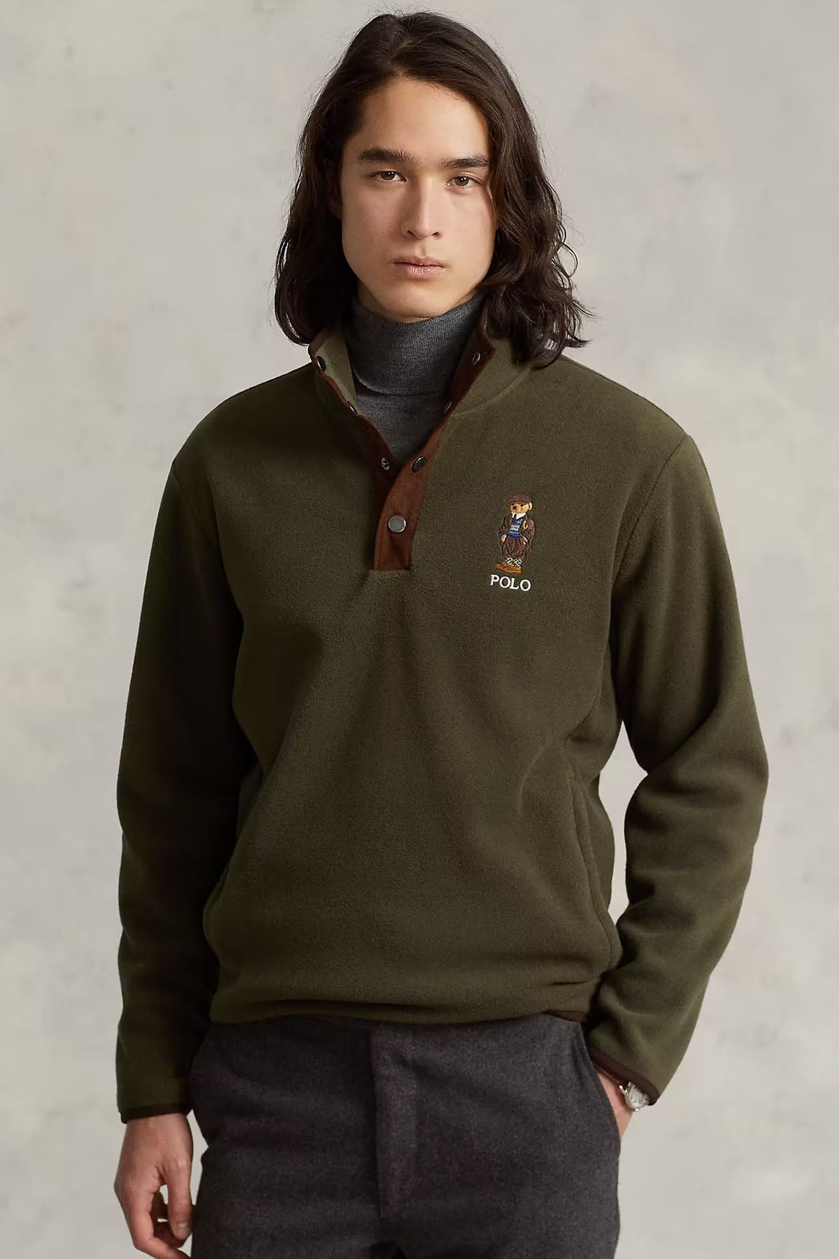 Polo Ralph Lauren Polo Bear Dik Yaka Sweatshirt-Libas Trendy Fashion Store