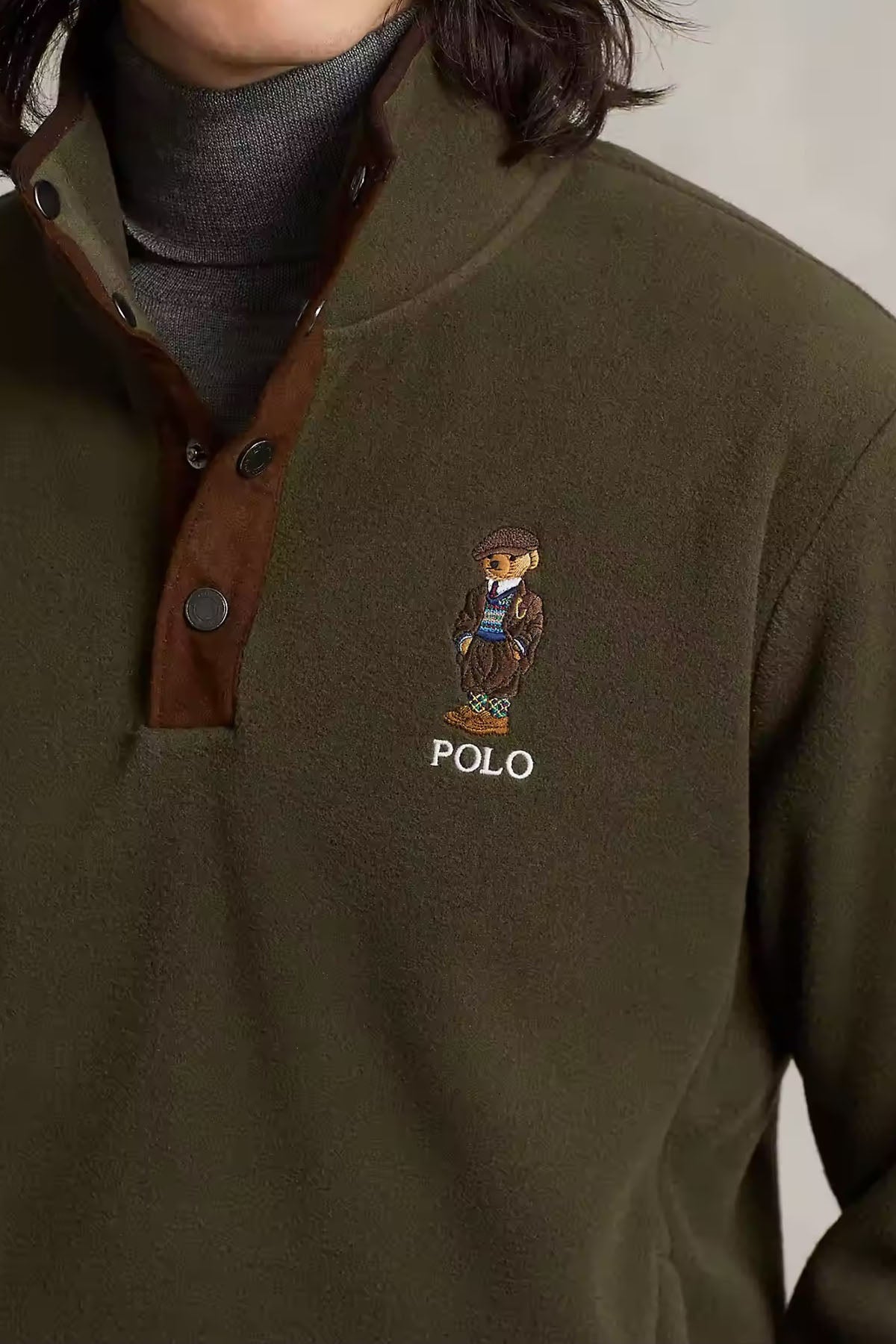 Polo Ralph Lauren Polo Bear Dik Yaka Sweatshirt-Libas Trendy Fashion Store