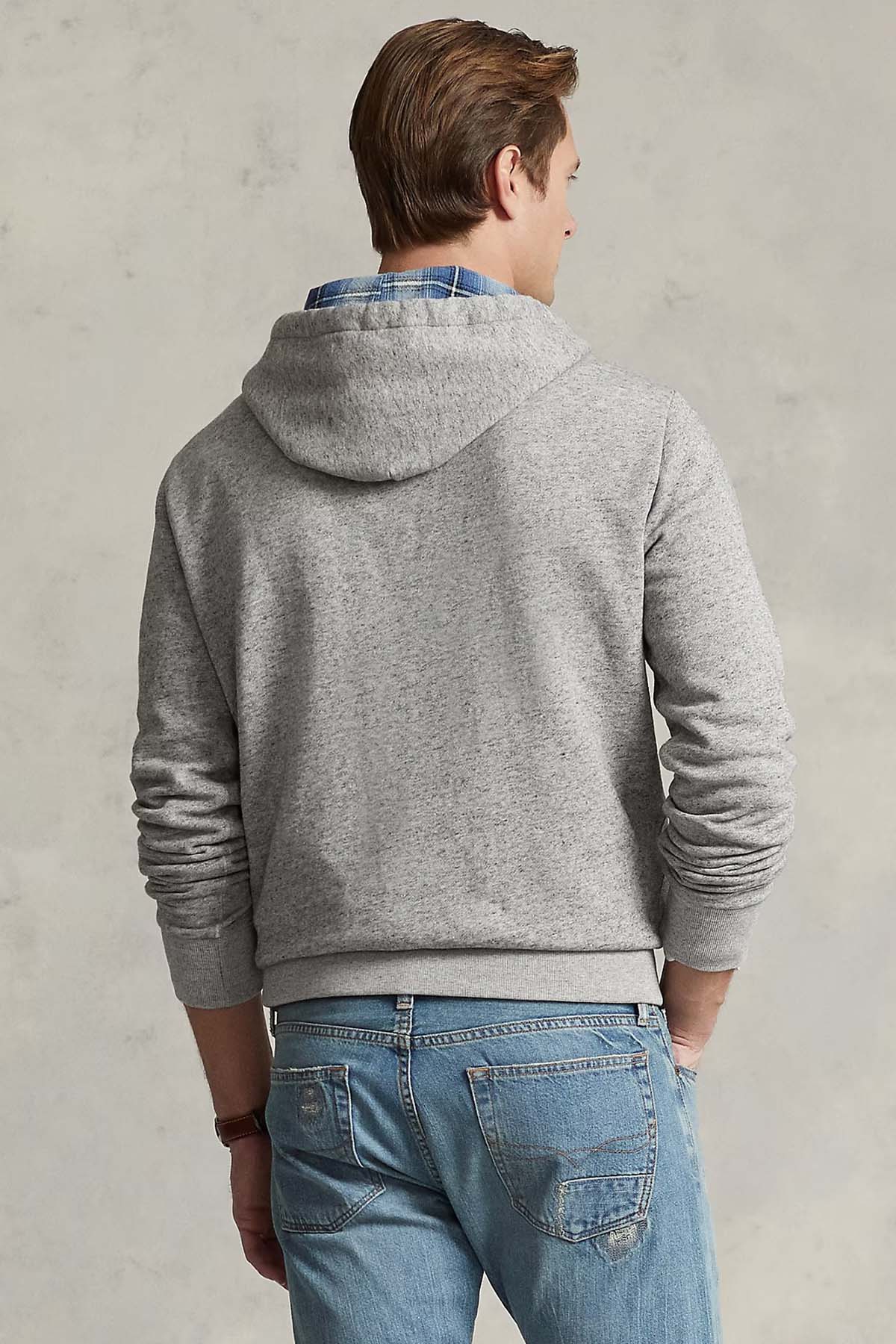 Polo Ralph Lauren Yarım Fermuarlı Kapüşonlu Sweatshirt-Libas Trendy Fashion Store