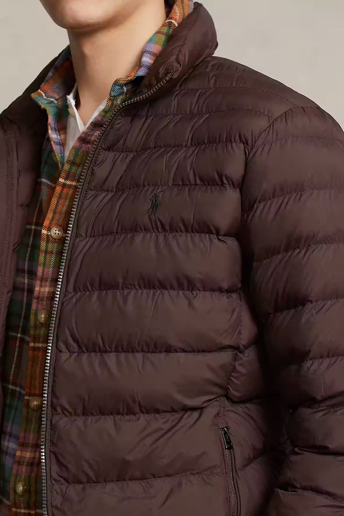 Polo Ralph Lauren Dik Yaka Puffer Mont-Libas Trendy Fashion Store