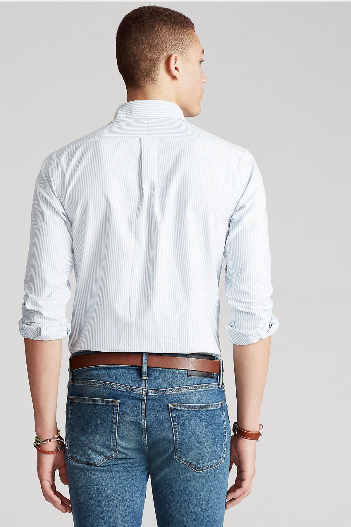 Polo Ralph Lauren Custom Fit Çizgili Oxford Gömlek-Libas Trendy Fashion Store