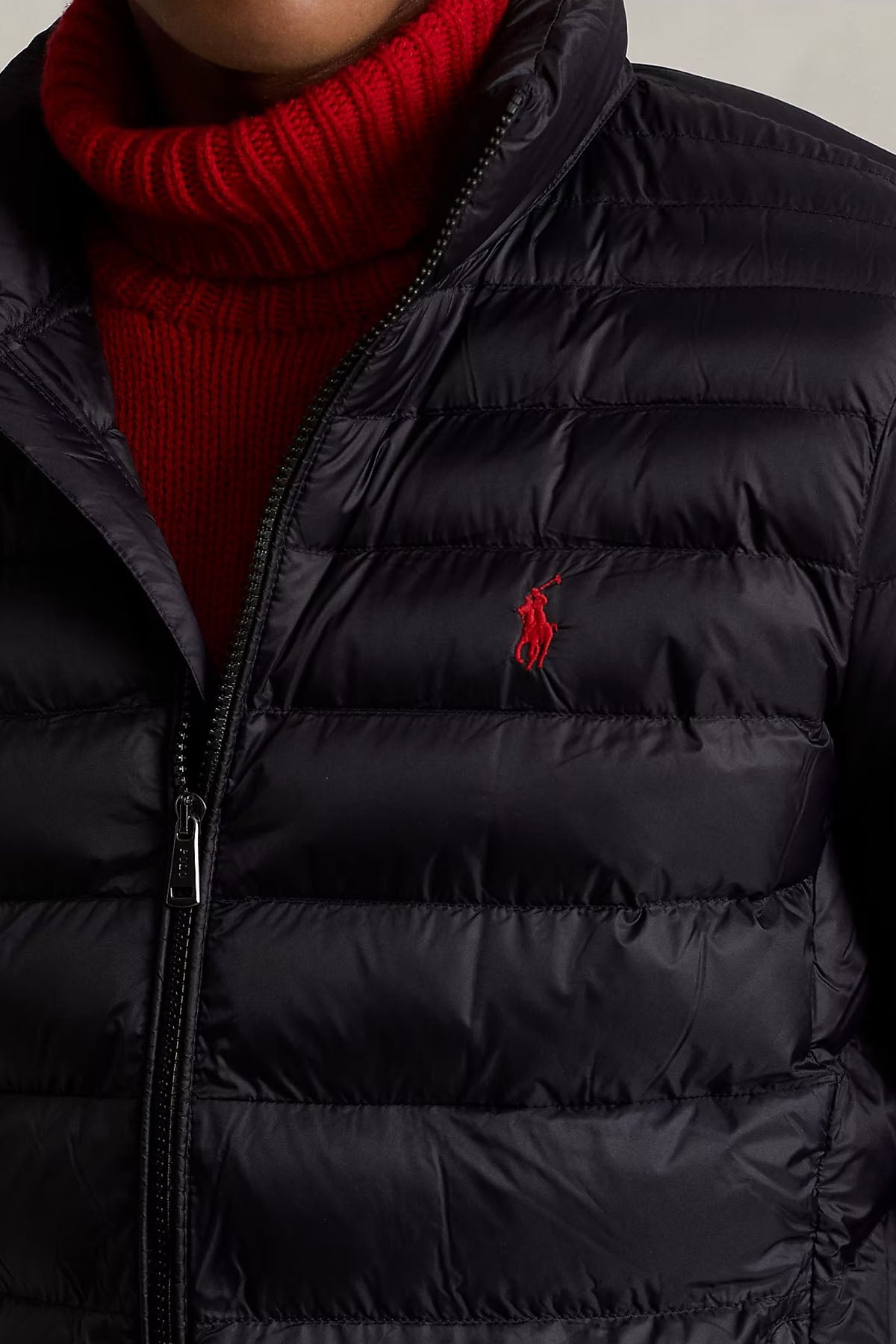 Polo Ralph Lauren Dik Yaka Puffer Mont-Libas Trendy Fashion Store