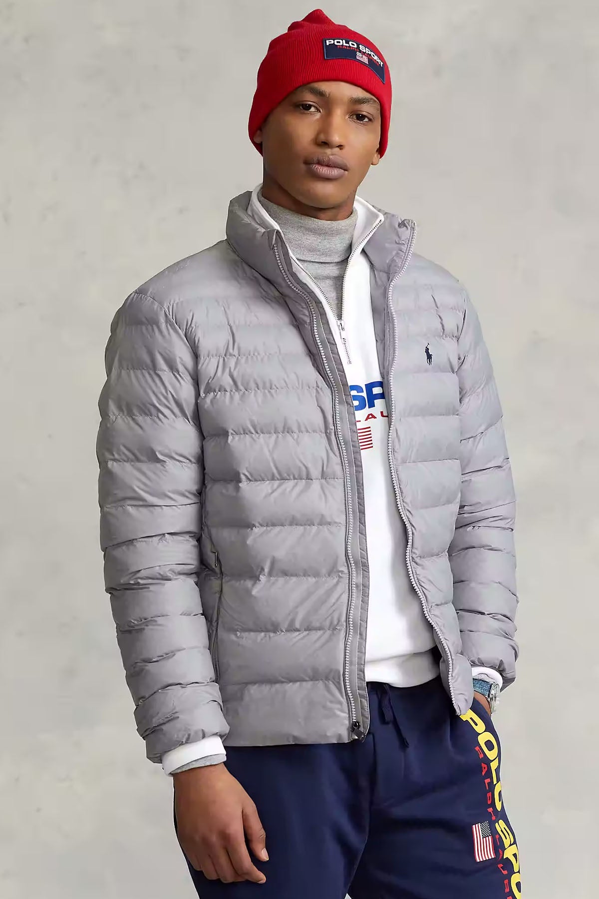 Polo Ralph Lauren Dik Yaka Puffer Mont-Libas Trendy Fashion Store