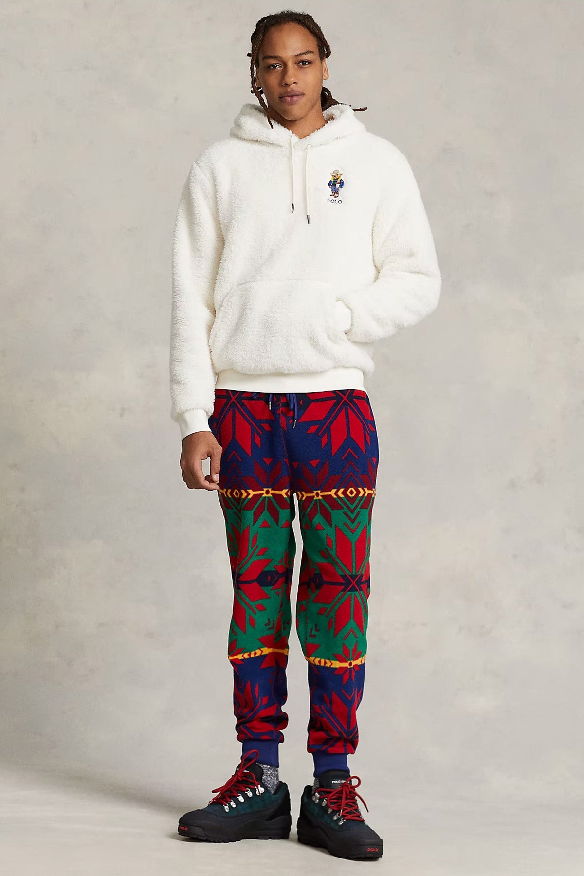 Polo Ralph Lauren Polo Bear Kapüşonlu Peluş Sweatshirt-Libas Trendy Fashion Store