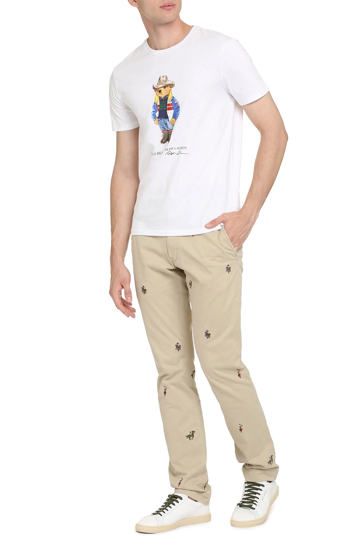 Polo Ralph Lauren Custom Slim Fit Polo Bear T-shirt-Libas Trendy Fashion Store