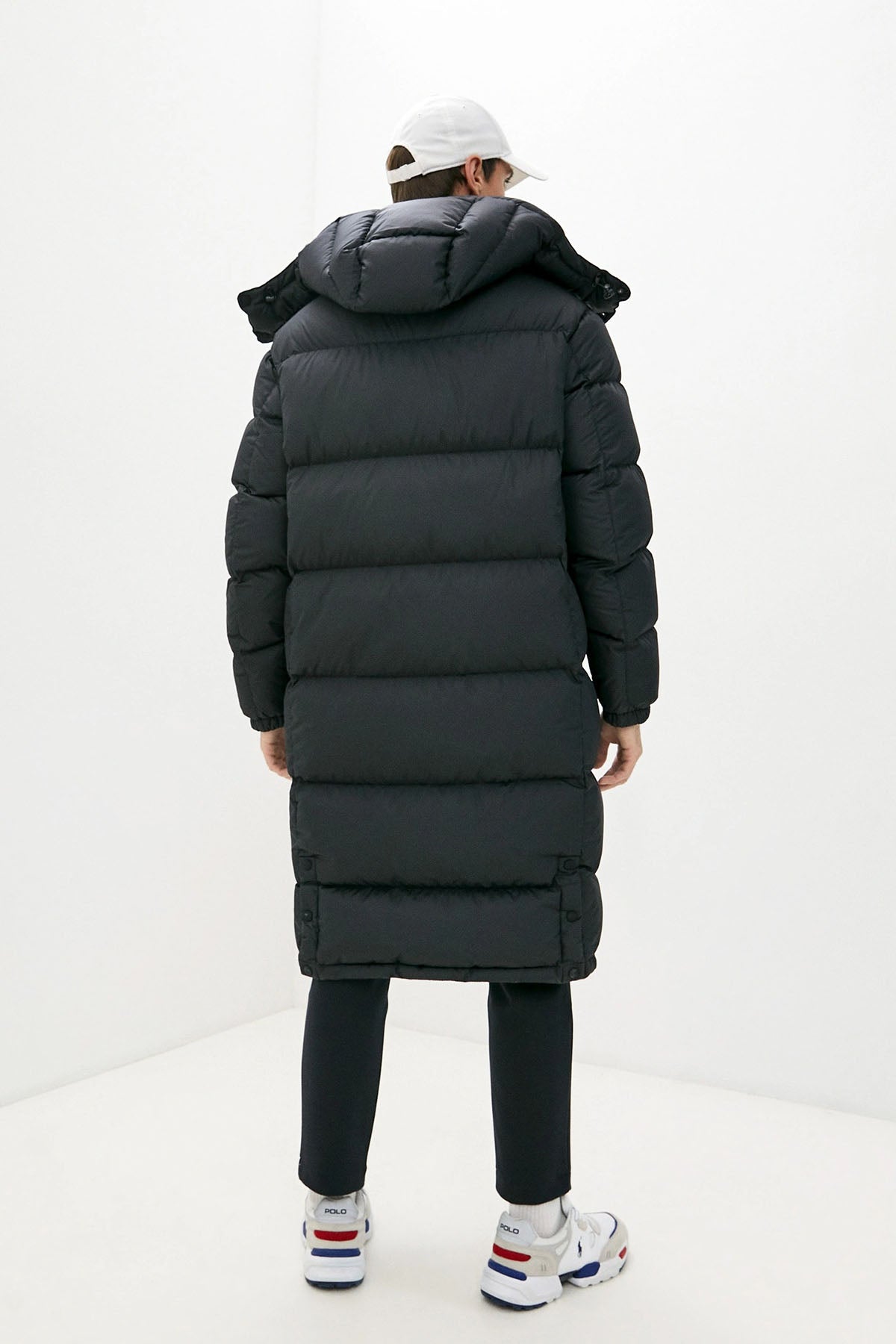 Polo Ralph Lauren Kapüşonlu Uzun Puffer Mont-Libas Trendy Fashion Store