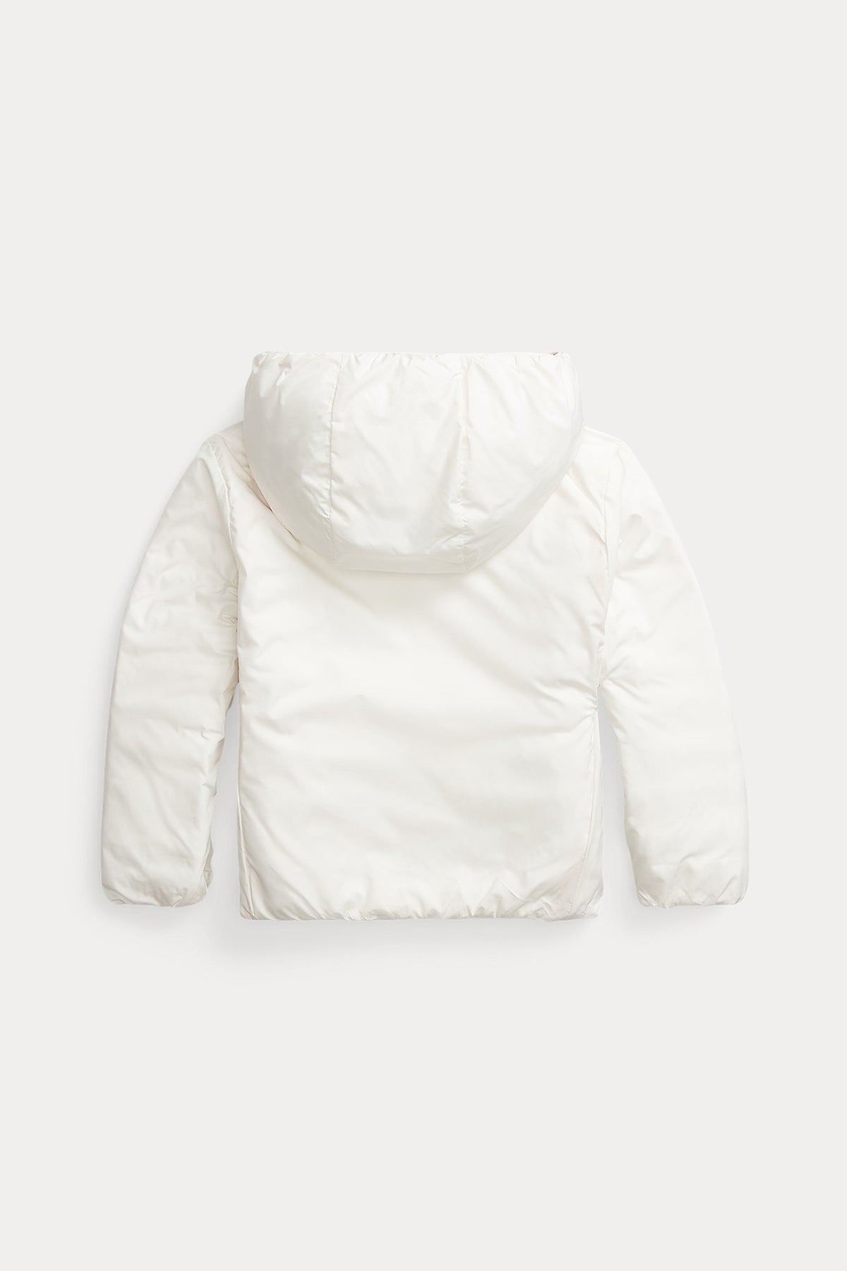 Polo Ralph Lauren Kids 2-4 Yaş Kız Çocuk Çift Taraflı Kapüşonlu Puffer Mont-Libas Trendy Fashion Store