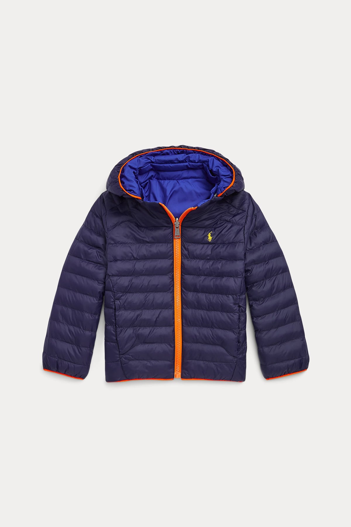 Polo Ralph Lauren Kids 6 Yaş Erkek Çocuk Çift Taraflı Kapüşonlu Mont-Libas Trendy Fashion Store