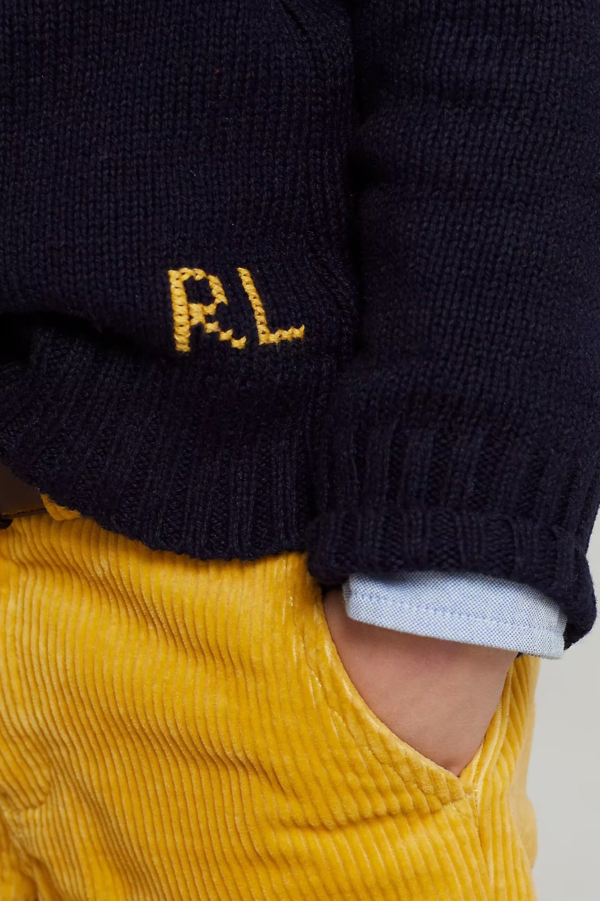 Polo Ralph Lauren Kids 5-7 Yaş Erkek Çocuk Örgü Polo Bear Triko-Libas Trendy Fashion Store