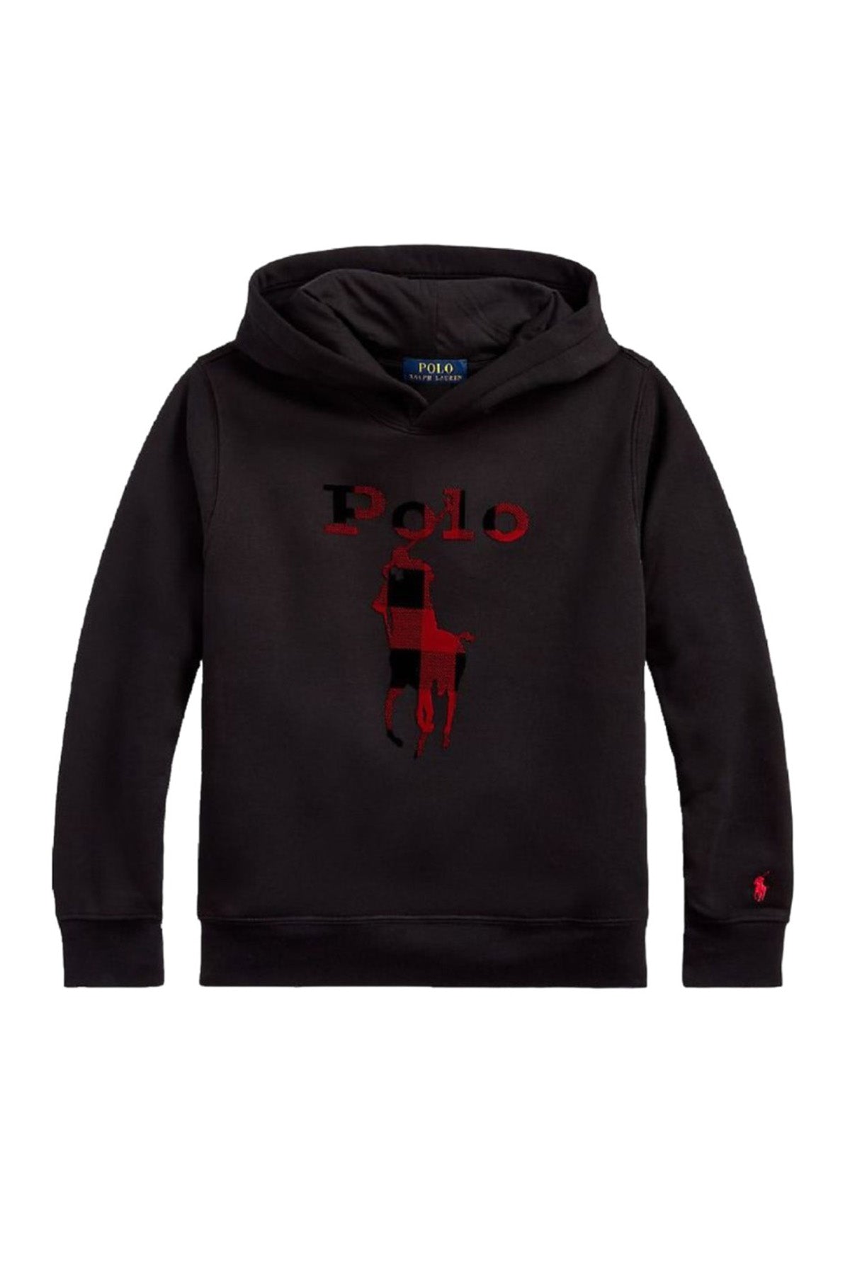Polo Ralph Lauren Kids S-M Beden Erkek Çocuk Kapüşonlu Big Pony Logolu Sweatshirt-Libas Trendy Fashion Store