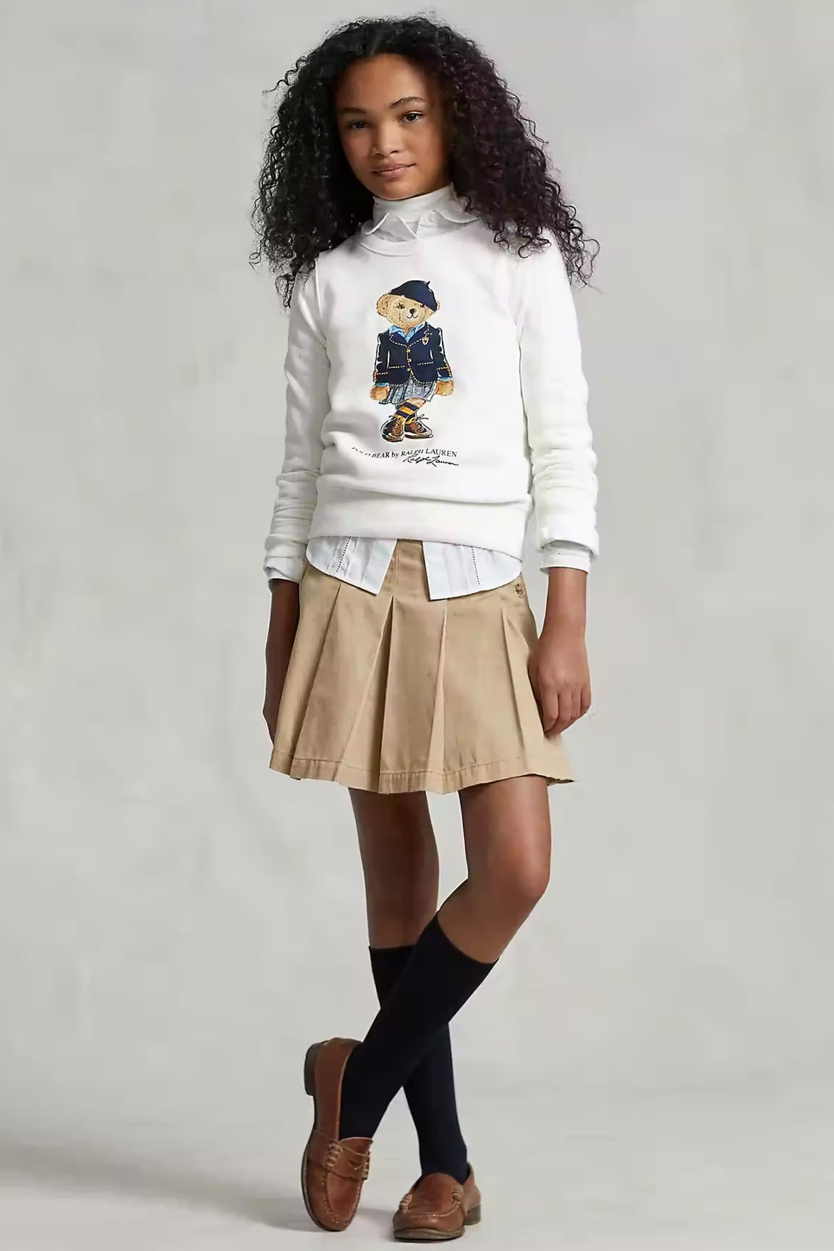 Polo Ralph Lauren Kids S-L Beden Kız Çocuk Polo Bear Sweatshirt-Libas Trendy Fashion Store