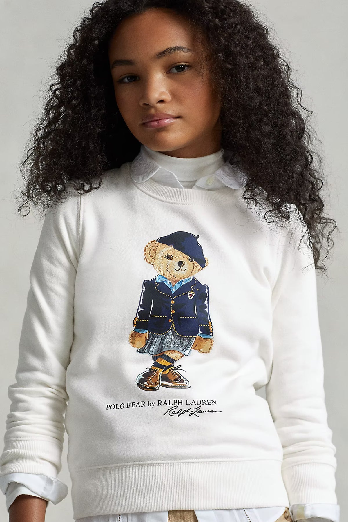 Polo Ralph Lauren Kids S-L Beden Kız Çocuk Polo Bear Sweatshirt-Libas Trendy Fashion Store