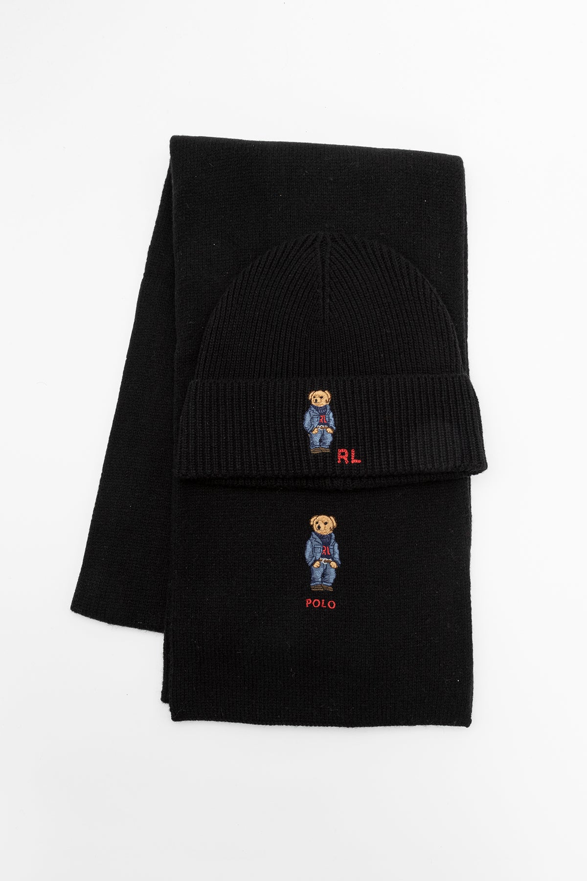Polo Ralph Lauren Polo Bear Yün Bere Ve Atkı Seti-Libas Trendy Fashion Store