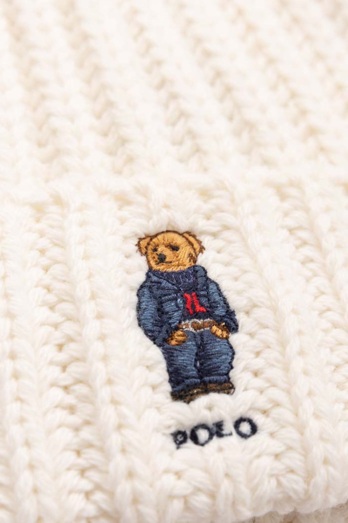 Polo Ralph Lauren Polo Bear Ponponlu Örgü Bere-Libas Trendy Fashion Store