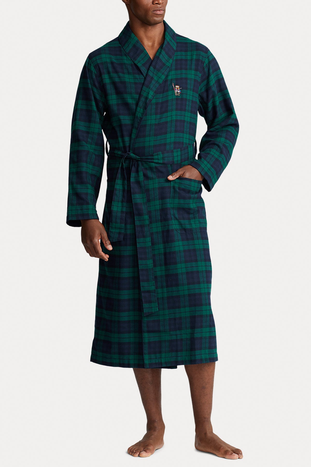 Polo Ralph Lauren Polo Bear Ekoseli Röpteşambır-Libas Trendy Fashion Store