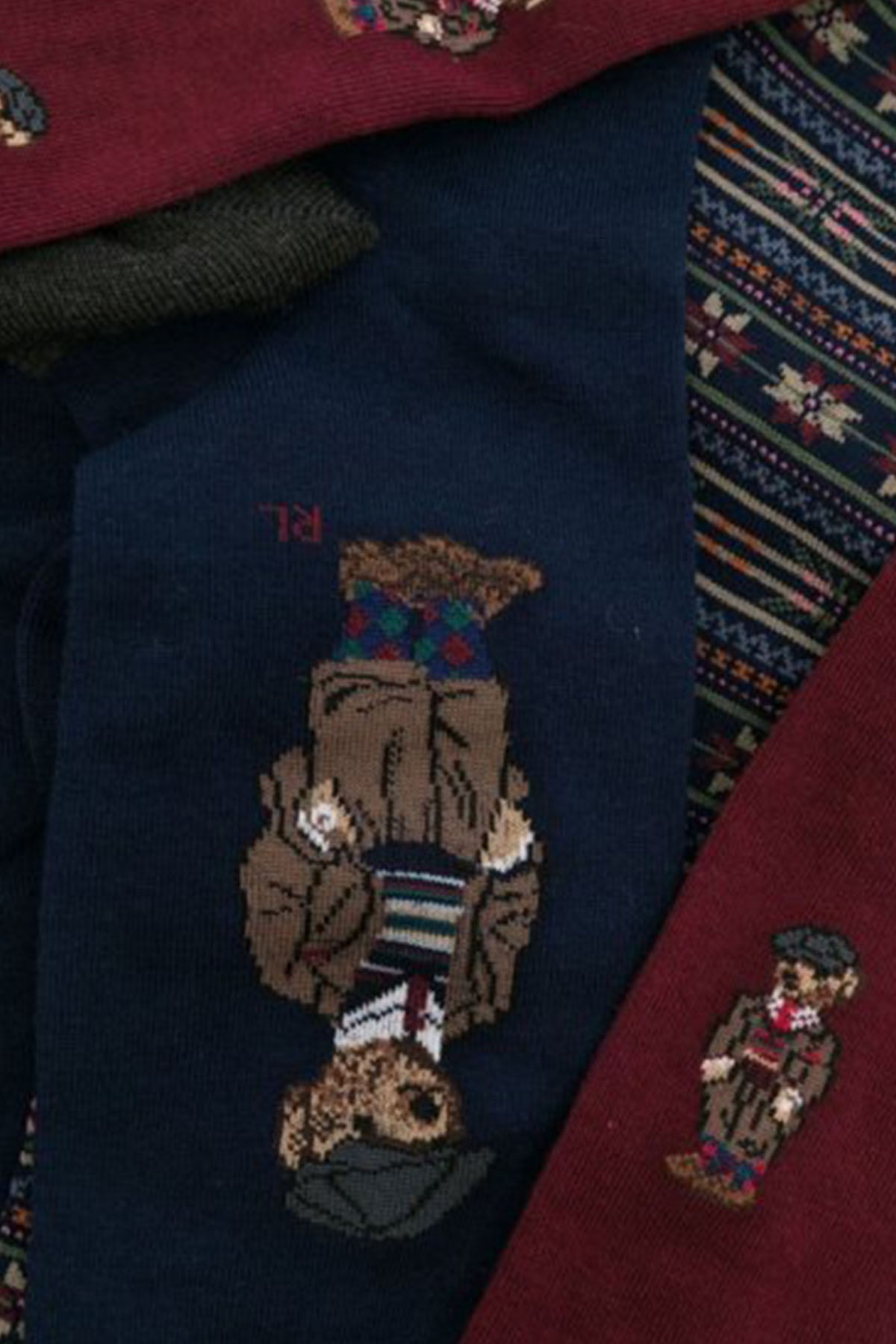 Polo Ralph Lauren 3'lü Paket Polo Bear Çorap-Libas Trendy Fashion Store