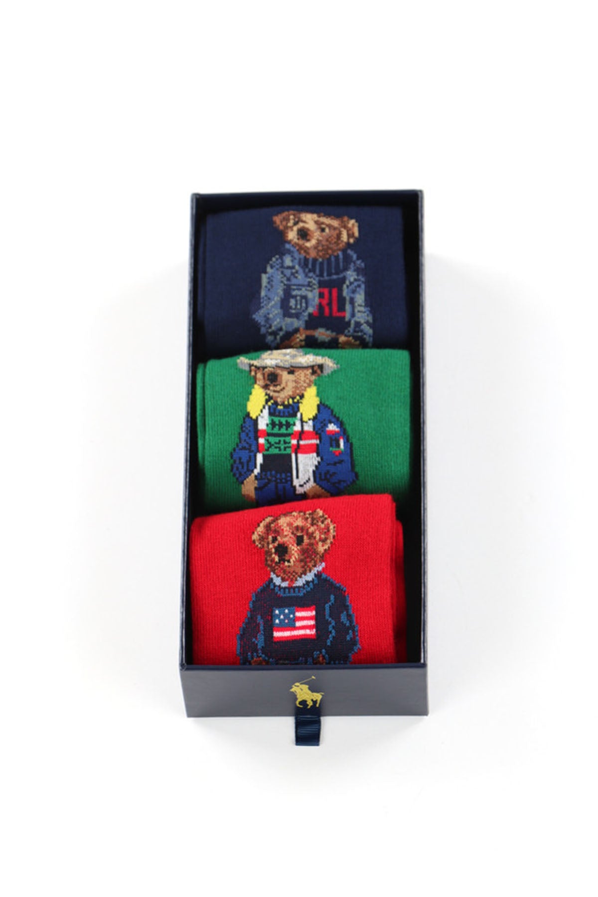 Polo Ralph Lauren 3'lü Paket Polo Bear Çorap-Libas Trendy Fashion Store