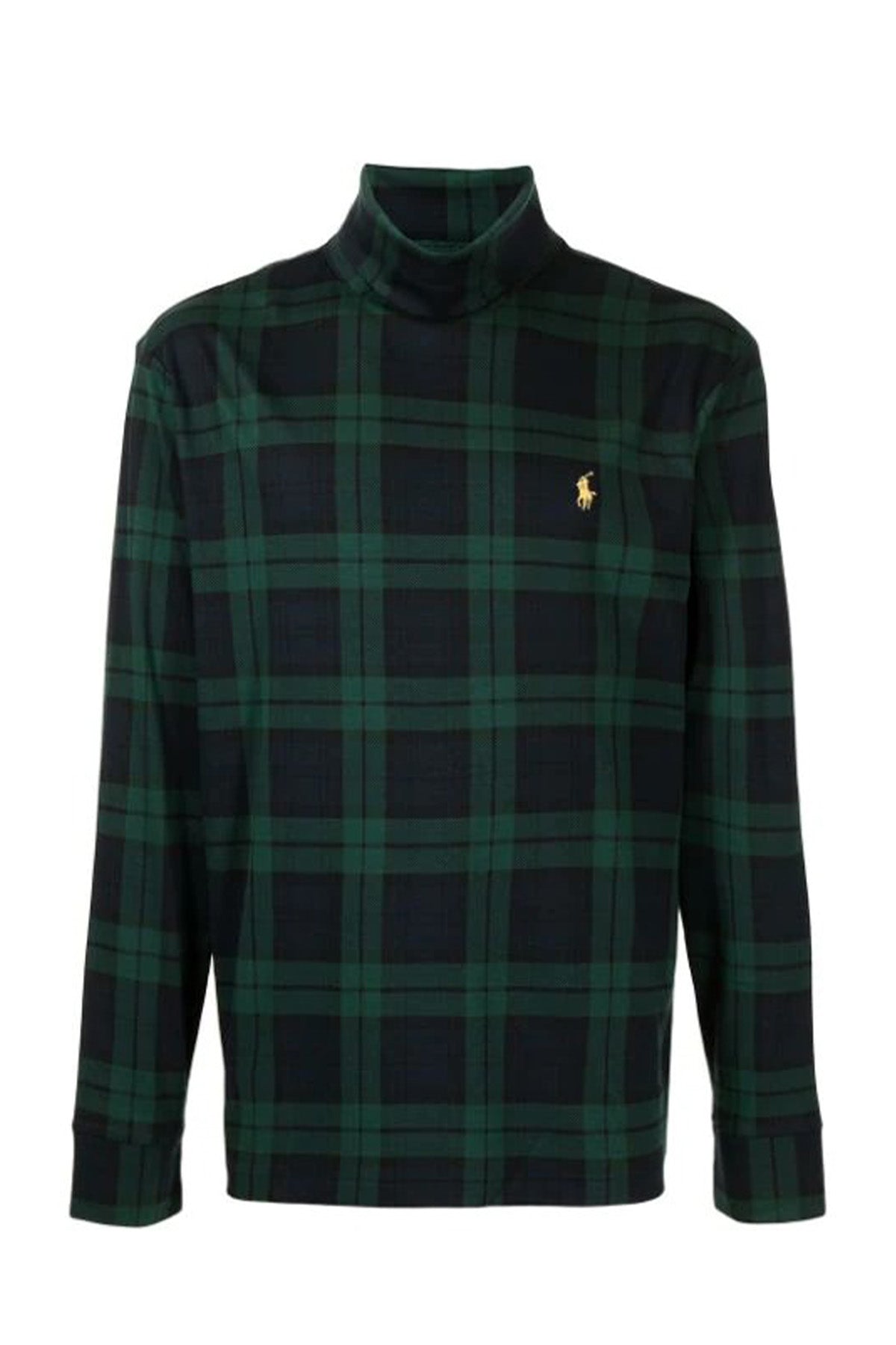 Polo Ralph Lauren Ekose Balıkçı Yaka Uzun Kollu T-shirt-Libas Trendy Fashion Store