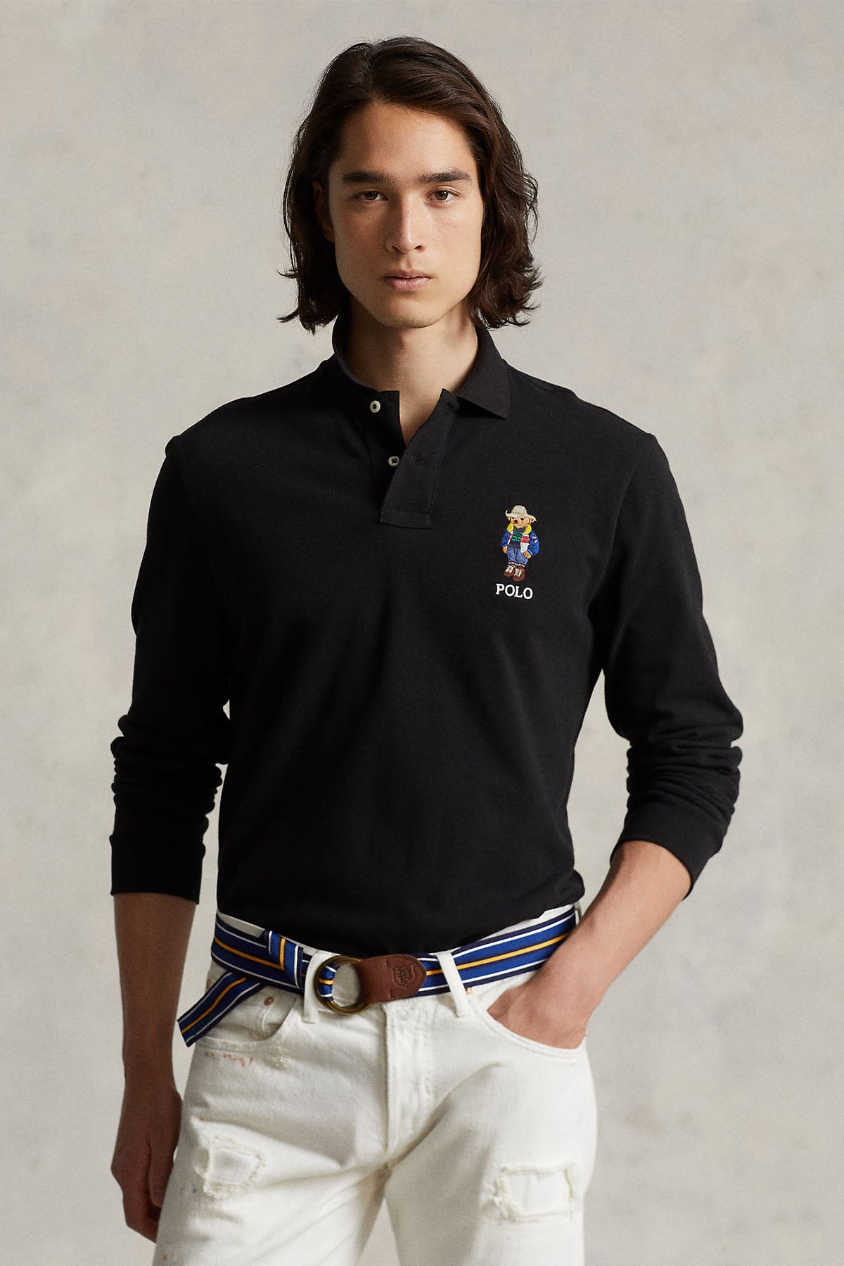 Polo Ralph Lauren Custom Slim Fit Polo Bear Polo Yaka T-Shirt-Libas Trendy Fashion Store
