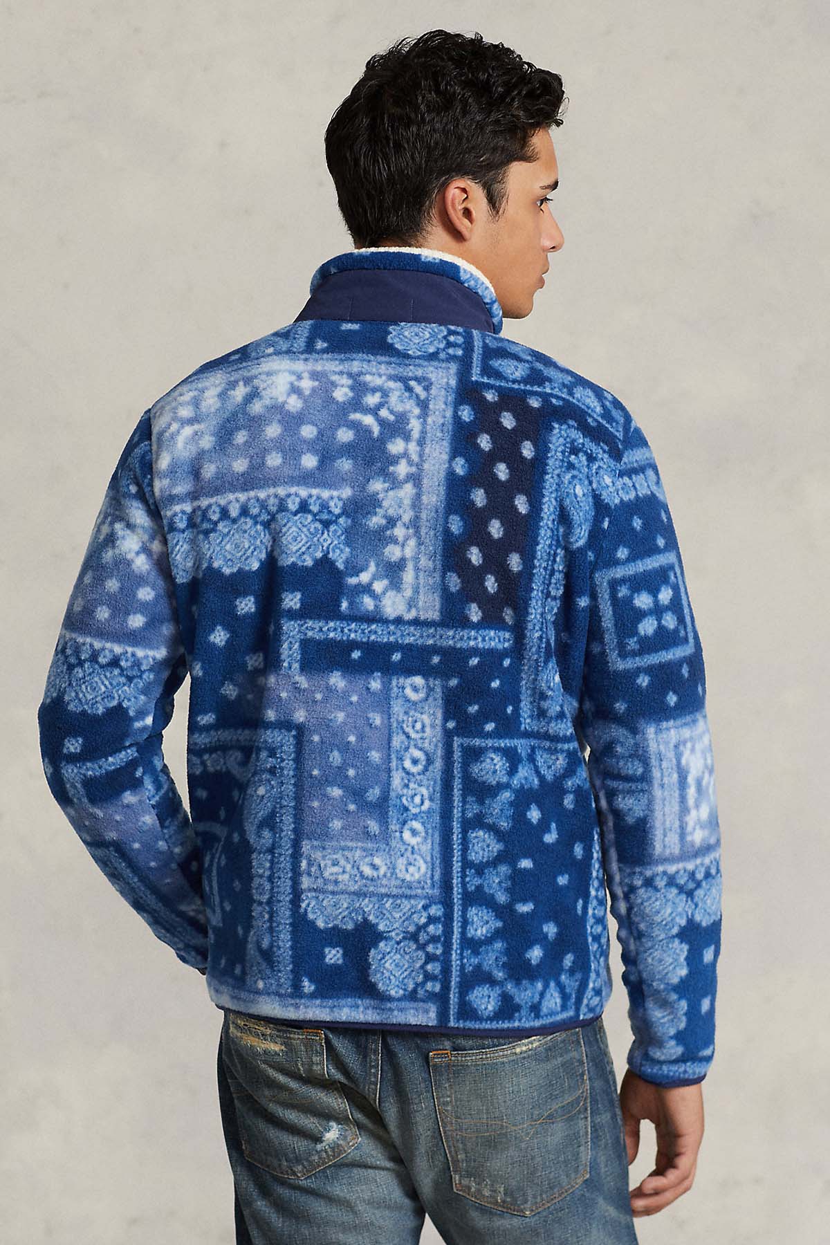 Polo Ralph Lauren Dik Yaka Yarım Fermuarlı Polar Sweatshirt-Libas Trendy Fashion Store