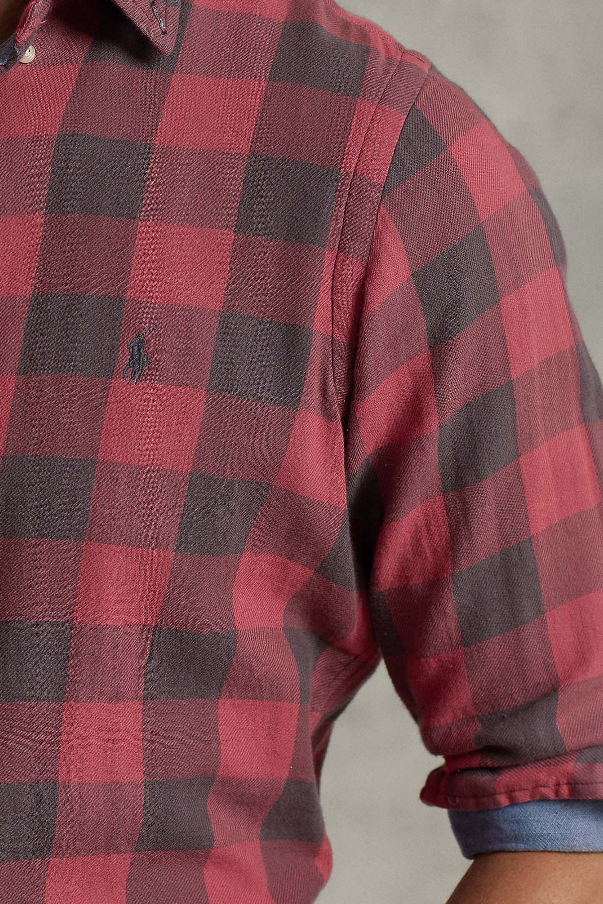 Polo Ralph Lauren Custom Fit Kareli Gömlek-Libas Trendy Fashion Store