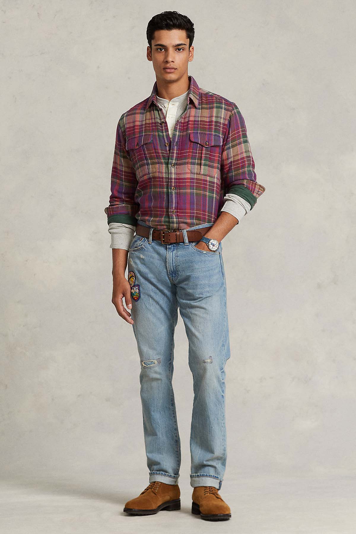 Polo Ralph Lauren Custom Fit Ekose Gömlek-Libas Trendy Fashion Store