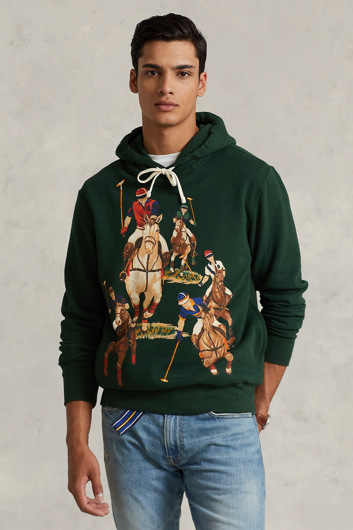 Polo Ralph Lauren Big Pony Logolu Kapüşonlu Sweatshirt-Libas Trendy Fashion Store