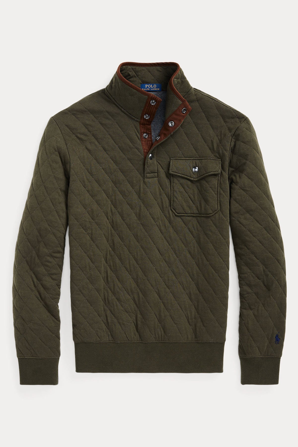 Polo Ralph Lauren Dik Yaka Kapitone Sweatshirt-Libas Trendy Fashion Store