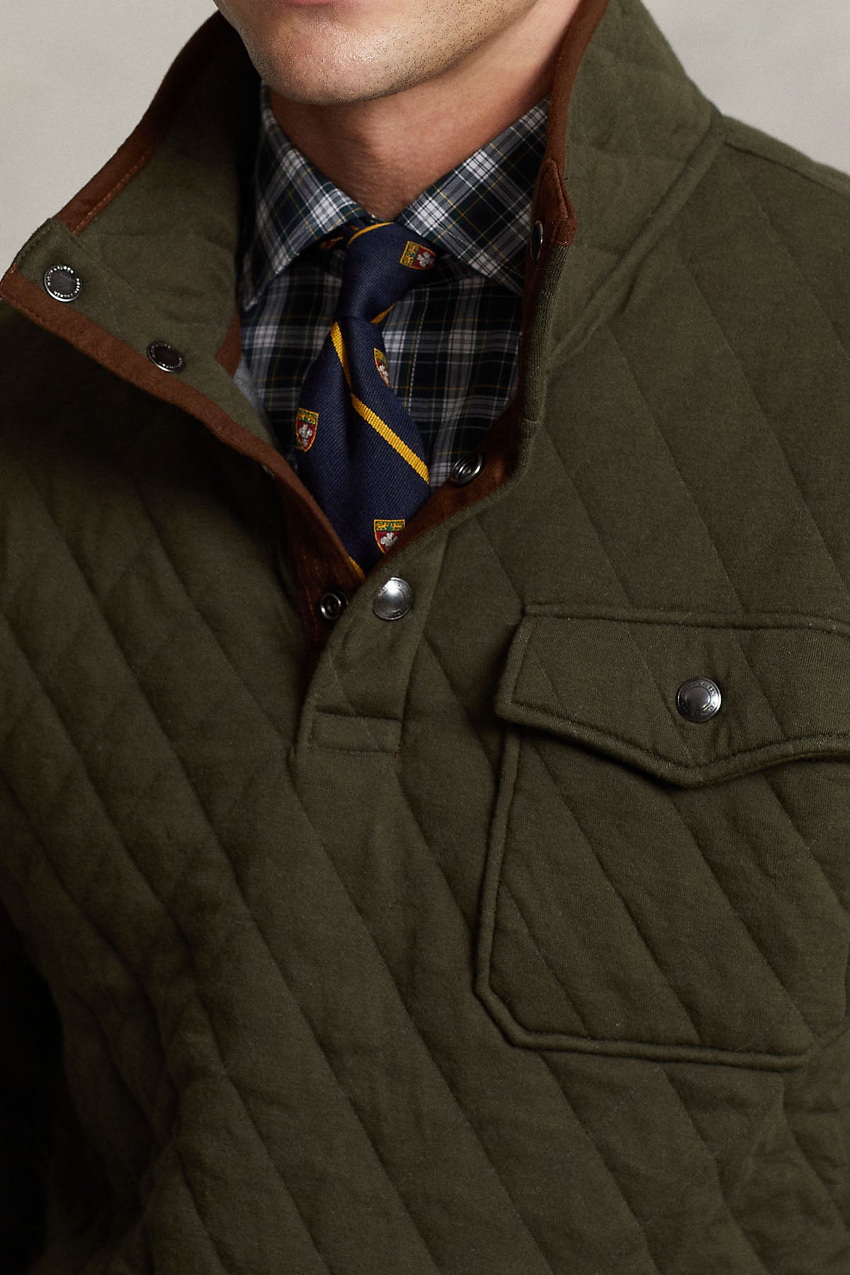 Polo Ralph Lauren Dik Yaka Kapitone Sweatshirt-Libas Trendy Fashion Store