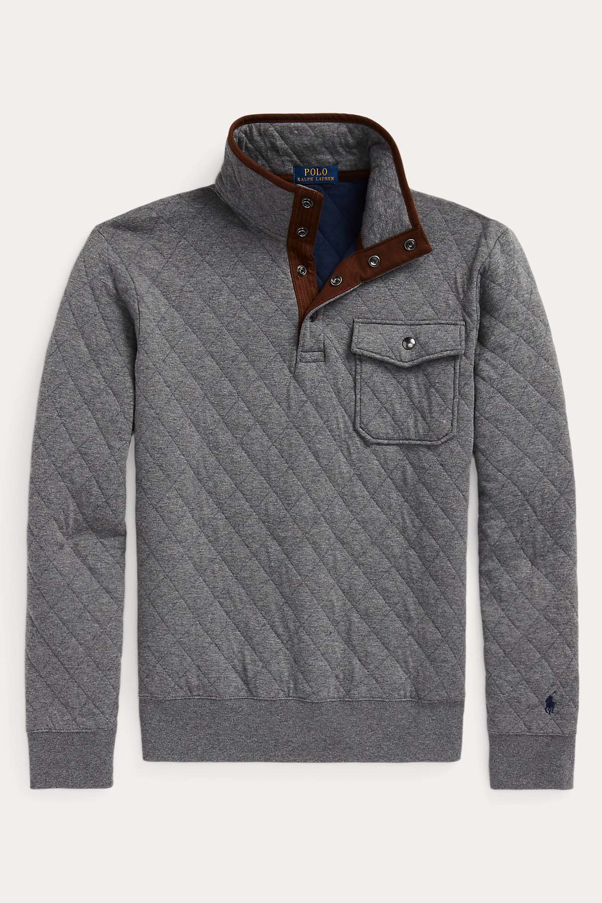 Polo Ralph Lauren Dik Yaka Kapitone Sweatshirt-Libas Trendy Fashion Store