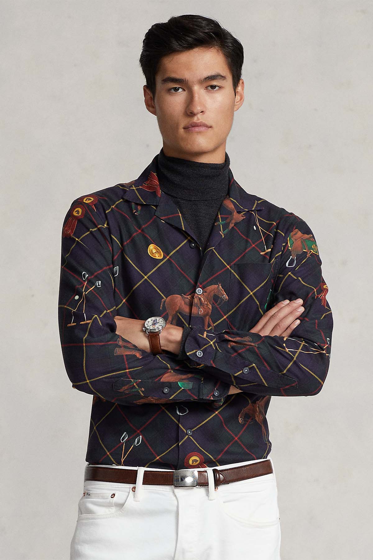 Polo Ralph Lauren Polo Temalı Classic Fit Gömlek-Libas Trendy Fashion Store