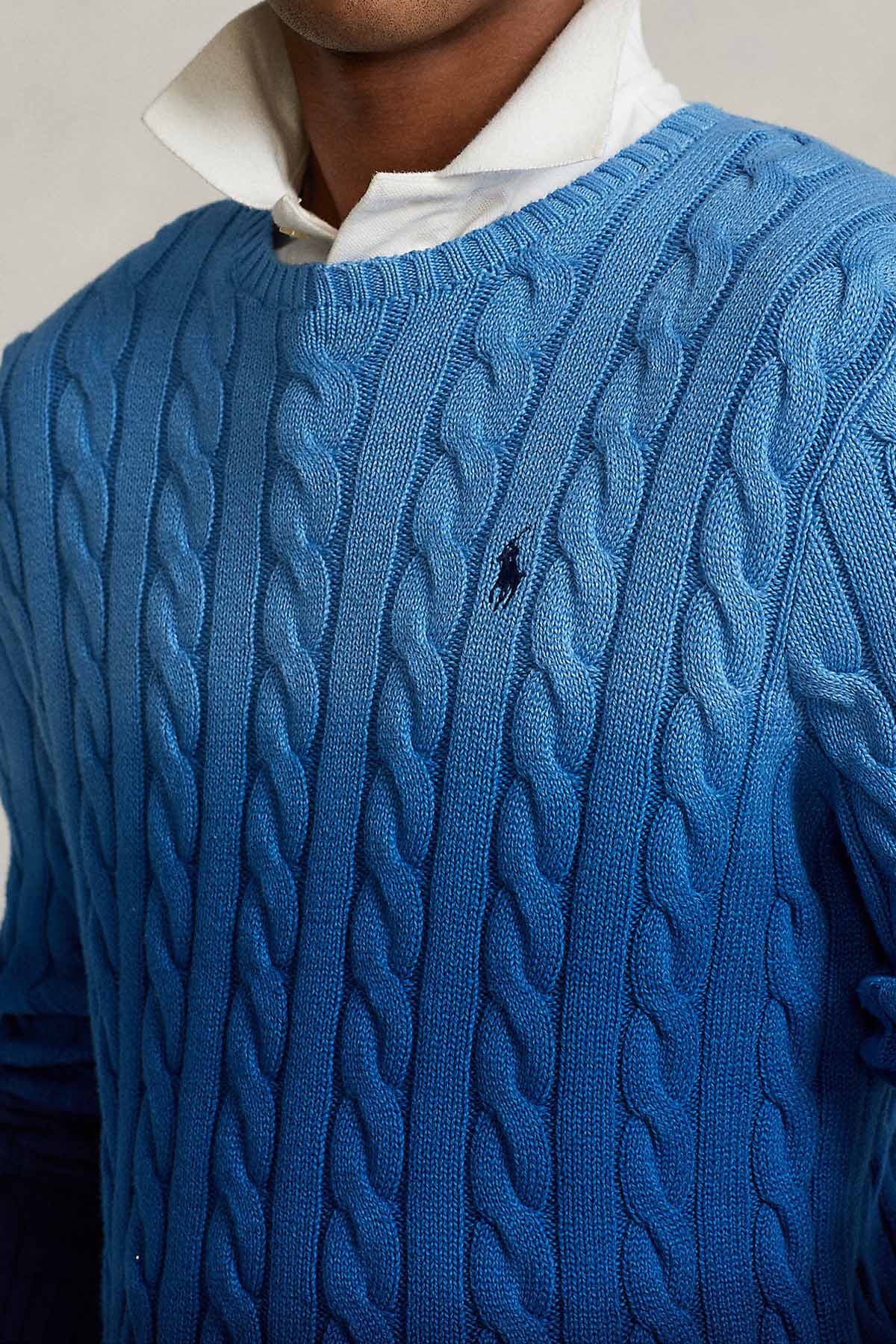 Polo Ralph Lauren Degrade Saç Örgü Triko-Libas Trendy Fashion Store