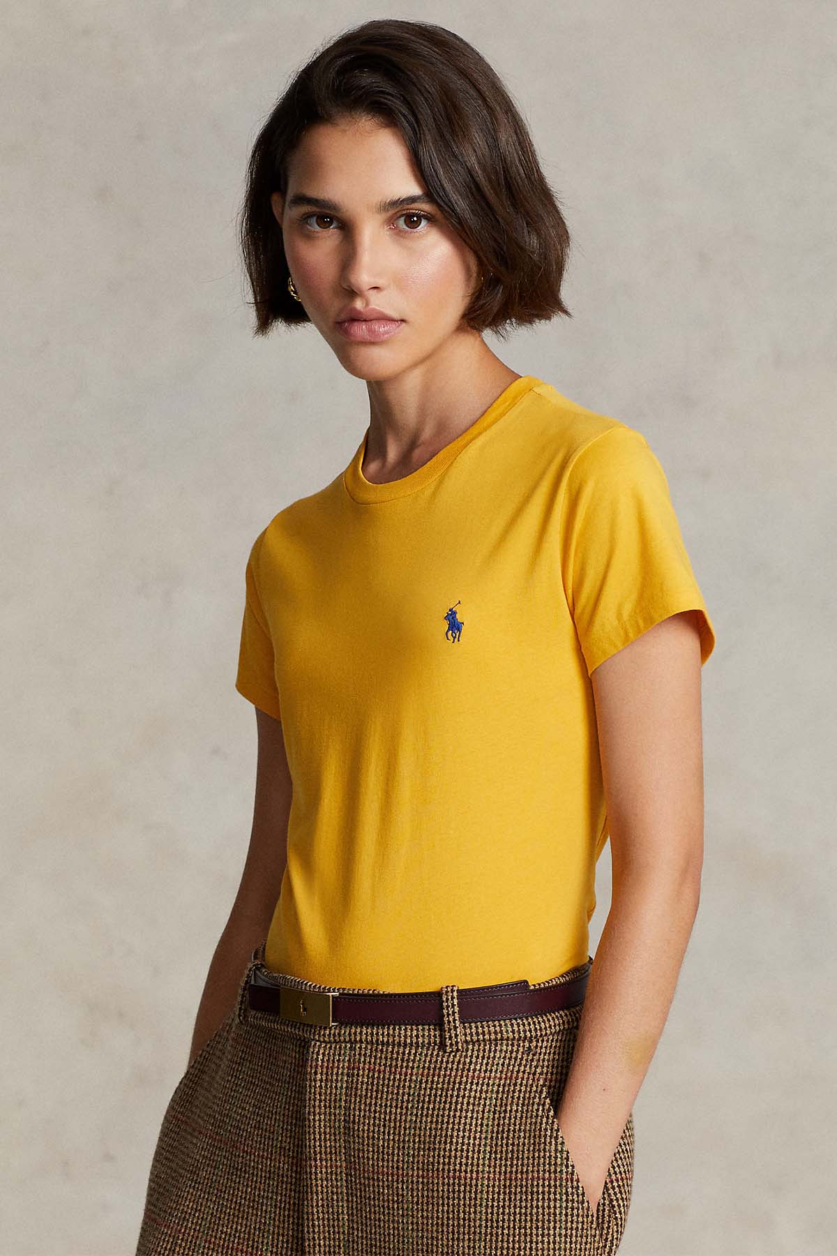 Polo Ralph Lauren Custom Fit Yuvarlak Yaka T-shirt-Libas Trendy Fashion Store